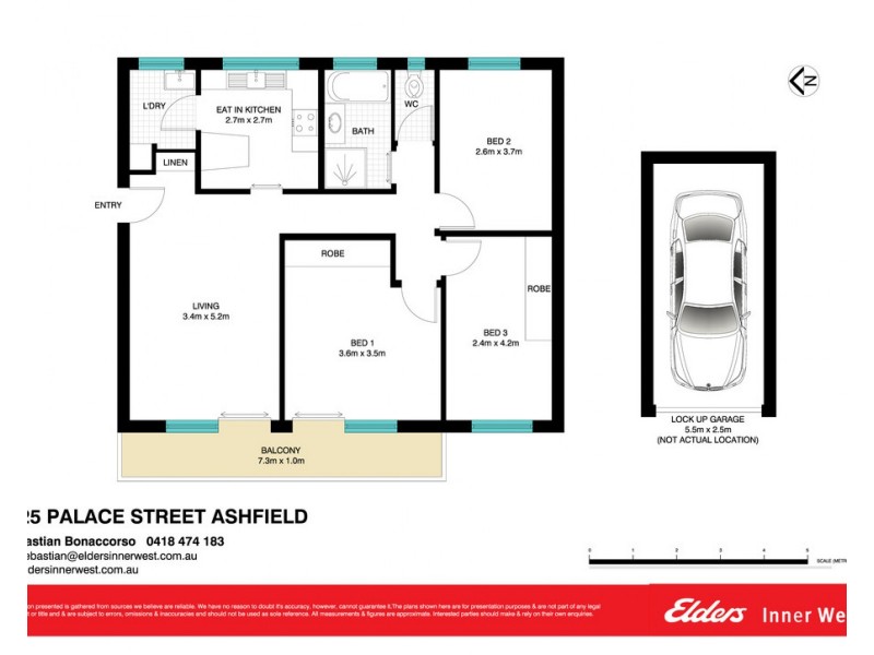 4/25 Palace Street, Ashfield NSW 2131 Floorplan