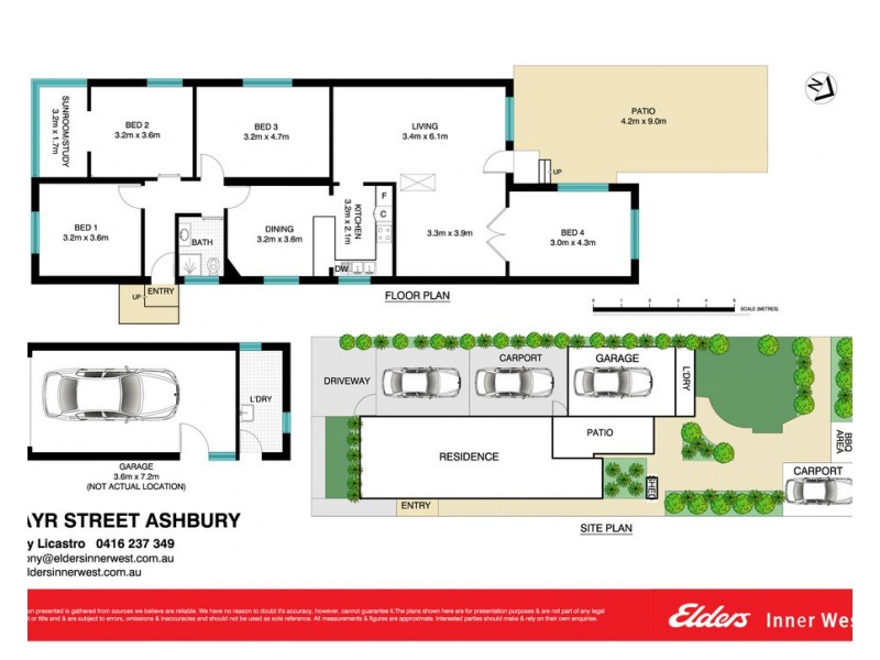 3 Ayr Street, Ashbury NSW 2193 Floorplan