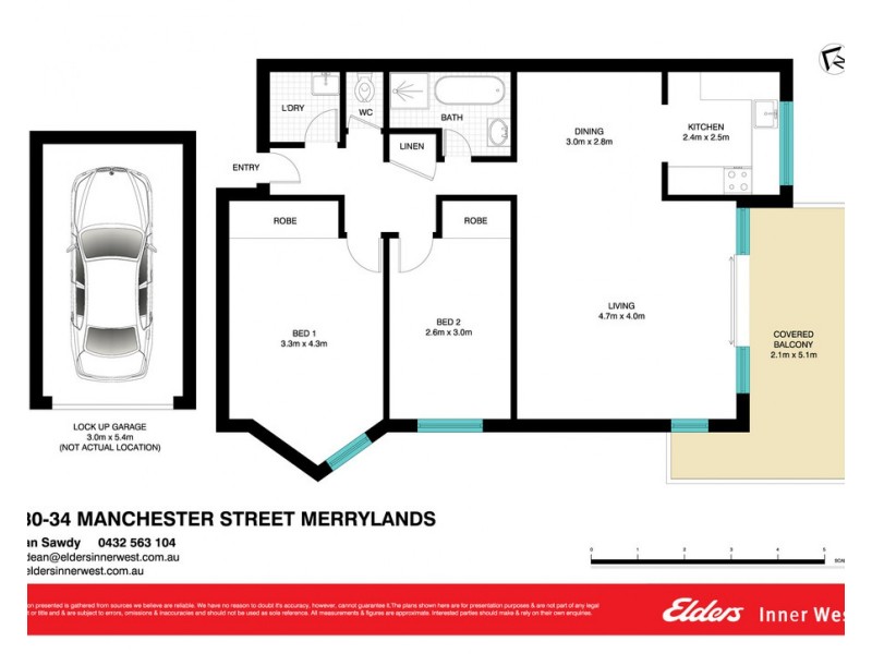 1/30-34 Manchester Street, Merrylands NSW 2160 Floorplan
