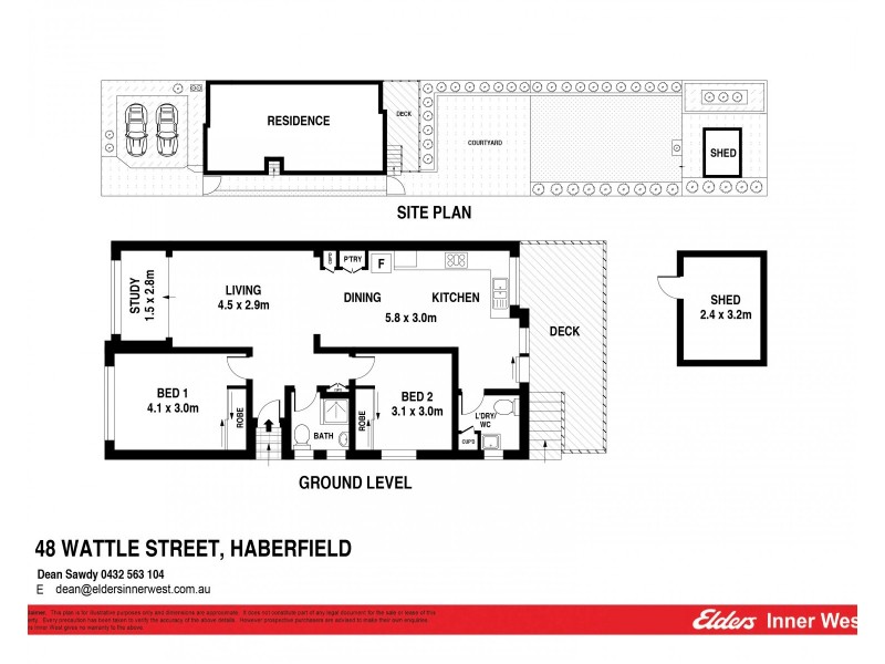 48 Wattle Street, Haberfield NSW 2045 Floorplan