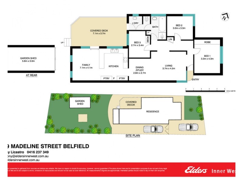 129 Madeline Street, Belfield NSW 2191 Floorplan