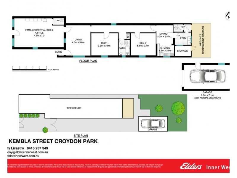 20 Kembla Street, Croydon Park NSW 2133 Floorplan