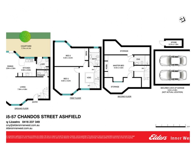 5/55-57 Chandos Street, Ashfield NSW 2131 Floorplan