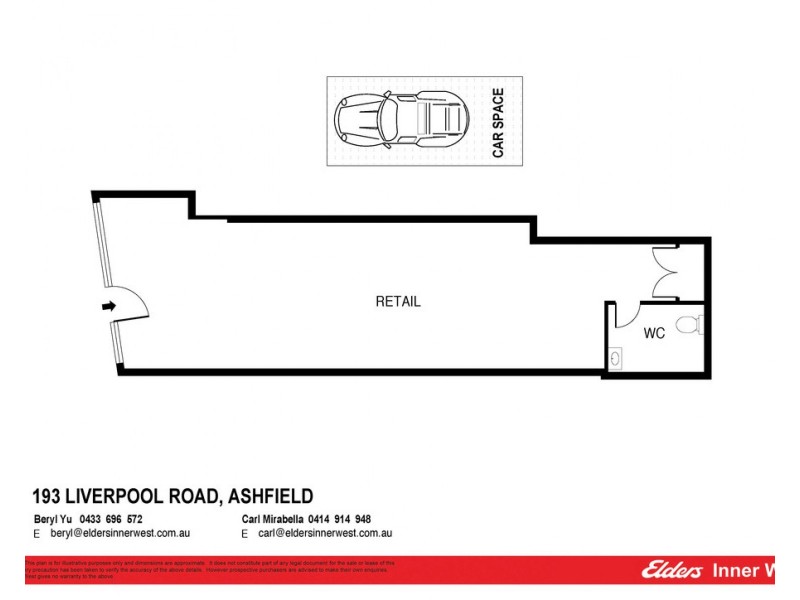 193 Liverpool Road, Ashfield NSW 2131 Floorplan