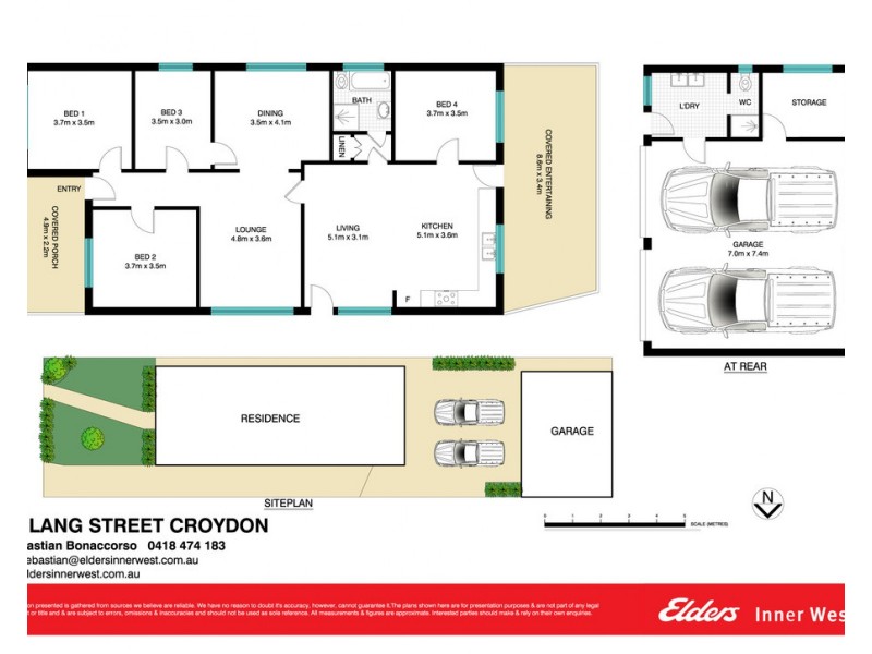 23 Lang Street, Croydon NSW 2132 Floorplan