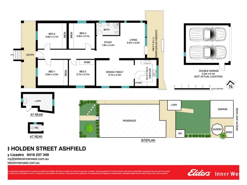 118 Holden Street, Ashfield NSW 2131 Floorplan
