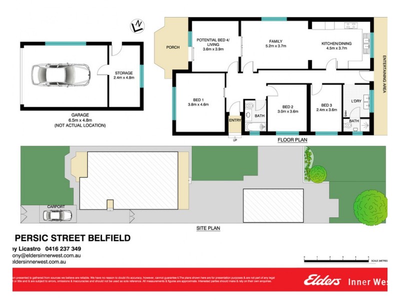 22 Persic Street, Belfield NSW 2191 Floorplan