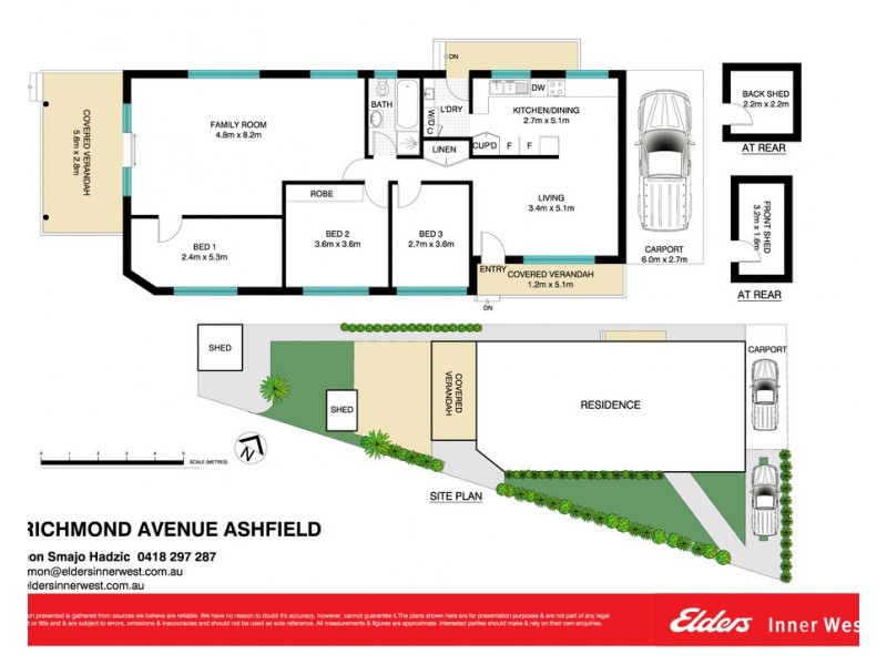 9 Richmond Avenue, Ashfield NSW 2131 Floorplan
