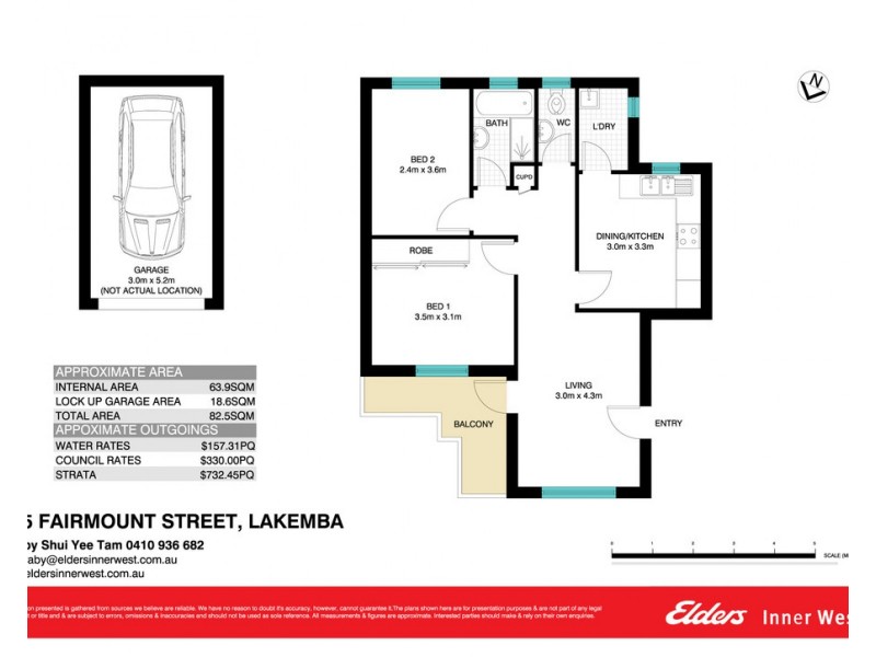 4/5 Fairmount Street, Lakemba NSW 2195 Floorplan