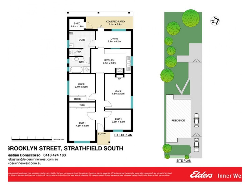 3 Brooklyn Street, Strathfield South NSW 2136 Floorplan