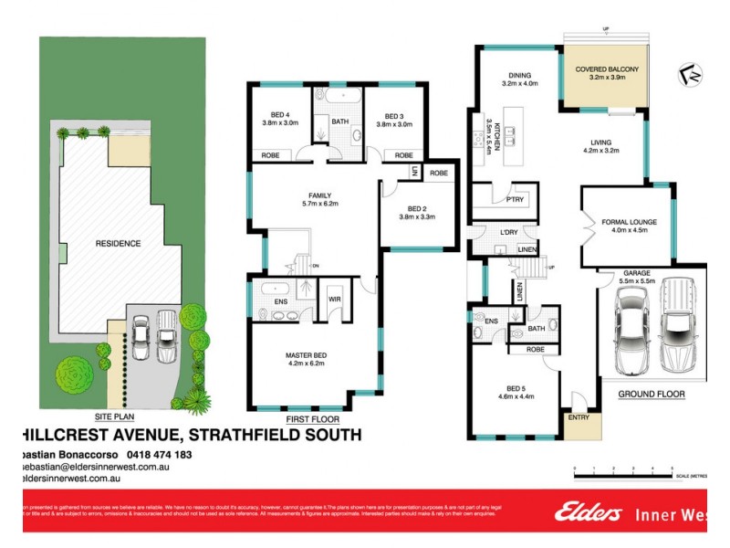 4 Hillcrest Avenue, Strathfield South NSW 2136 Floorplan