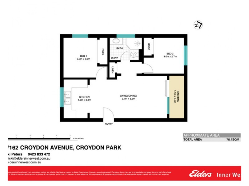 15/162 Croydon Avenue, Croydon Park NSW 2133 Floorplan