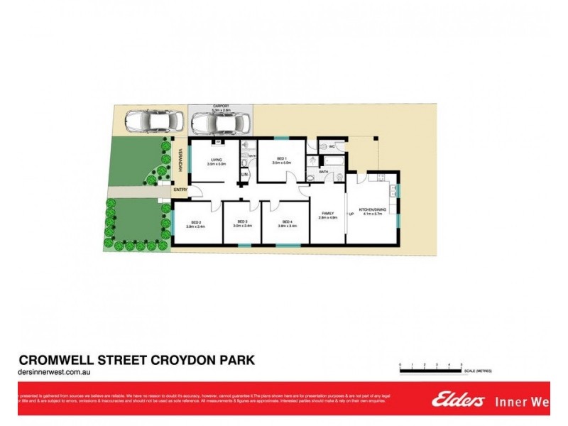 54 Cromwell Street, Croydon Park NSW 2133 Floorplan