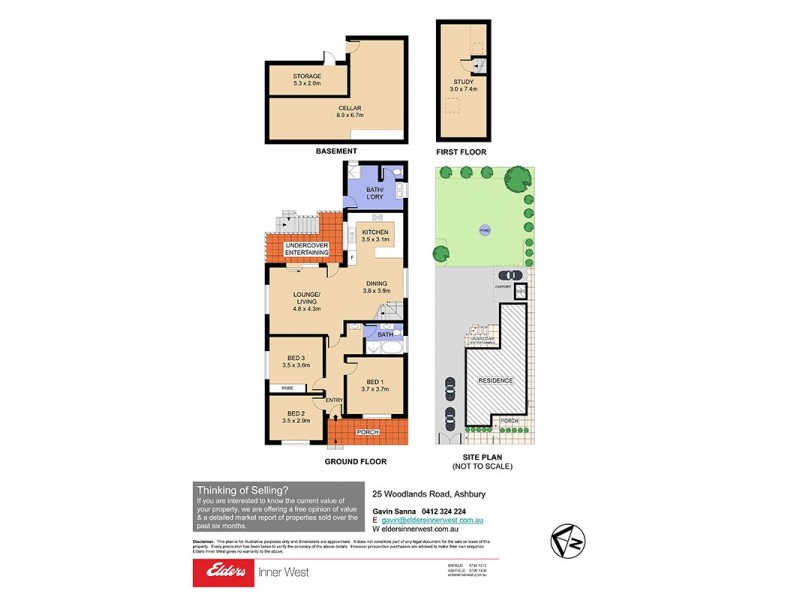 25 Woodlands Road, Ashbury NSW 2193 Floorplan