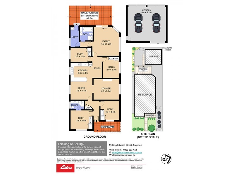 15 King Edward Street, Croydon NSW 2132 Floorplan