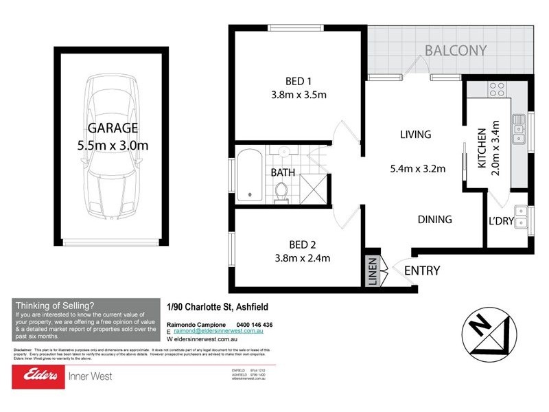 1/90 Charlotte Street, Ashfield NSW 2131