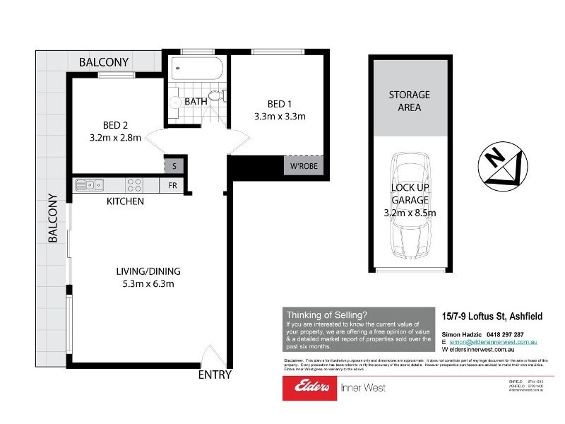 15/7-9 Loftus Street, Ashfield NSW 2131