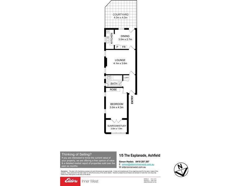 1/5 The Esplanade, Ashfield NSW 2131