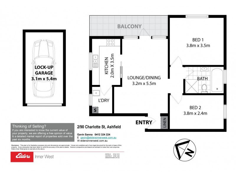 2/90 Charlotte Street, Ashfield NSW 2131