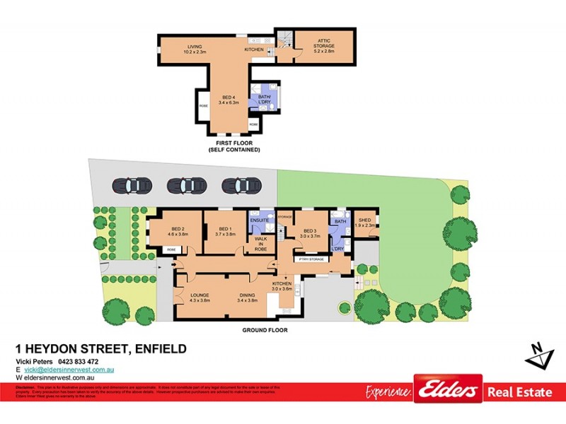 1 Heydon Street, Enfield NSW 2136 Floorplan