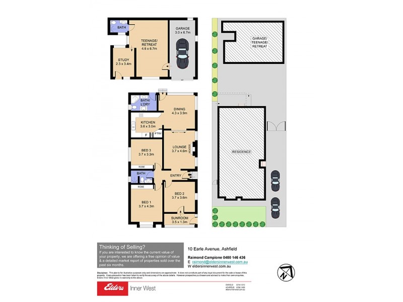 10 Earle Avenue, Ashfield NSW 2131 Floorplan