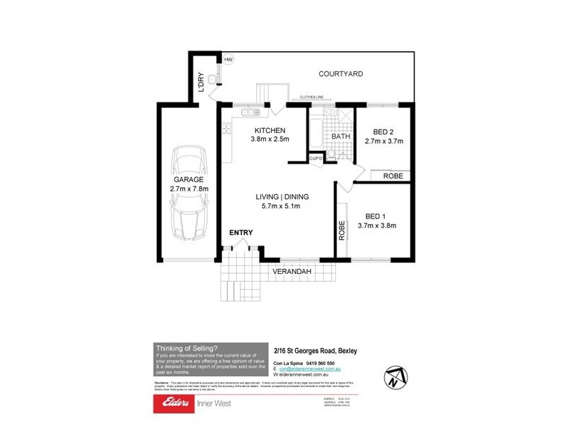 2/16 St Georges Road, Bexley NSW 2207