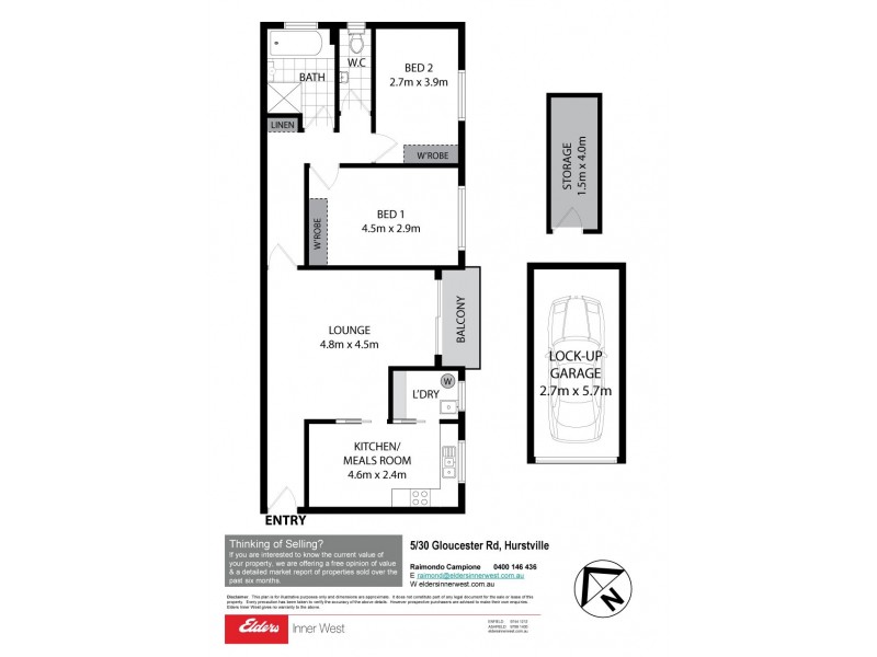 5/30 Gloucester Road, Hurstville NSW 2220