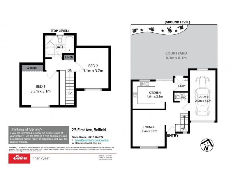 2/6 First Avenue, Belfield NSW 2191