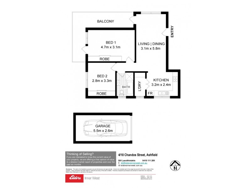 4/18 Chandos, Ashfield NSW 2131