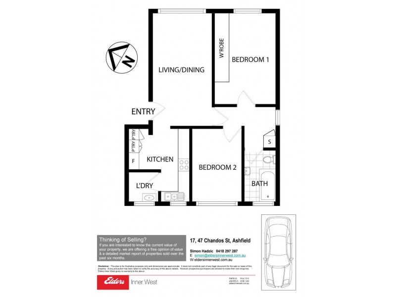 17/47  Chandos Street, Ashfield NSW 2131