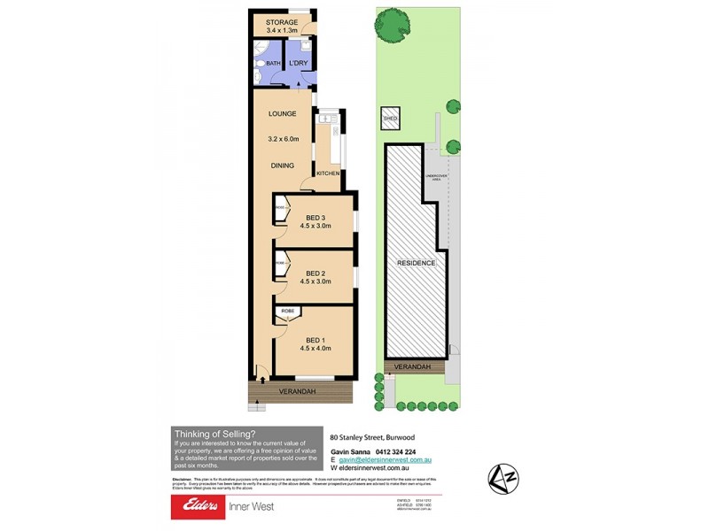 80 Stanley Street, Burwood NSW 2134 Floorplan
