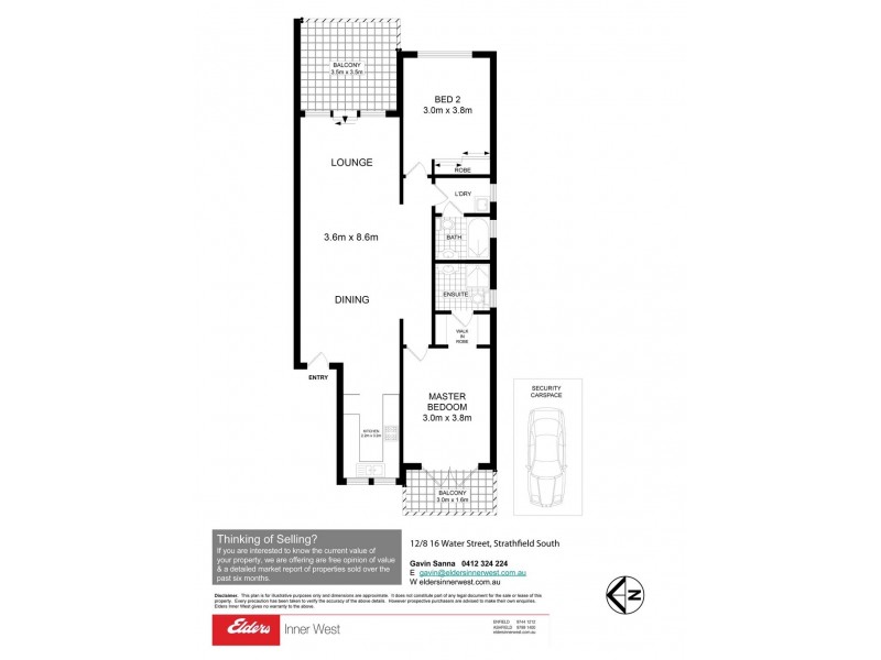 12/8-16 Water Street, Strathfield South NSW 2136