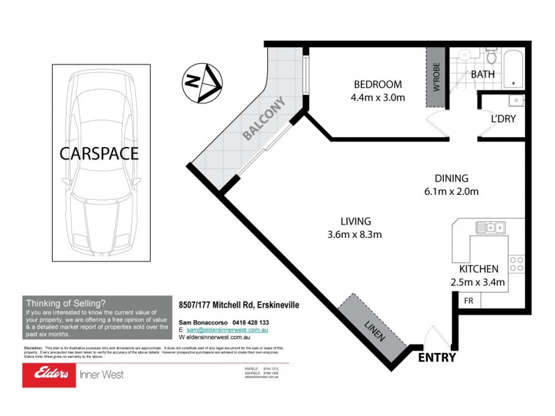8507/177-219 Mitchell Road, Erskineville NSW 2043
