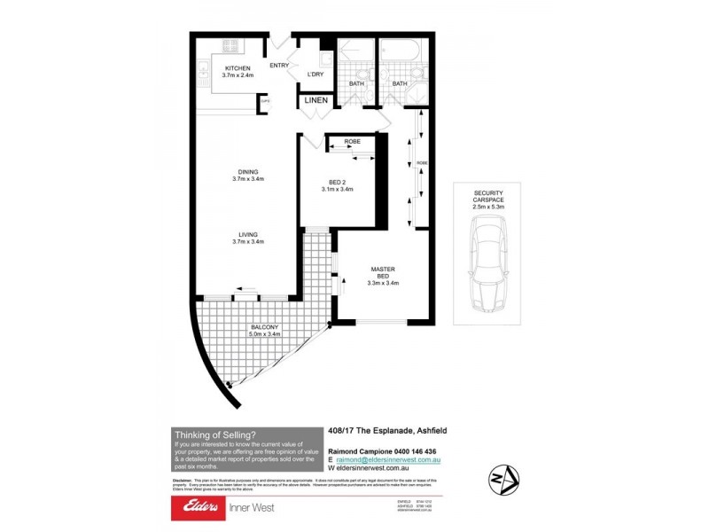 408/17-20 The Esplanade, Ashfield NSW 2131
