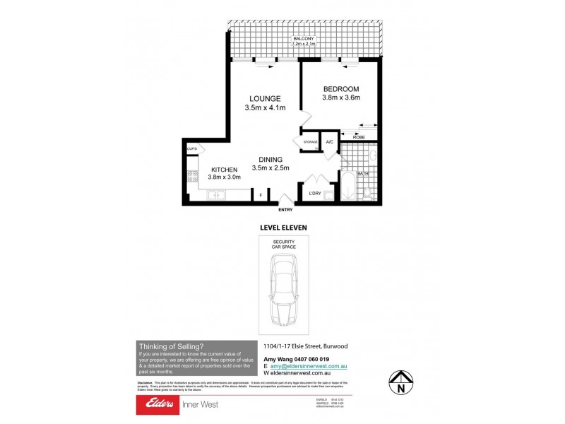 A1104/1-17 Elsie Street, Burwood NSW 2134