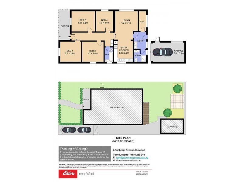 6 Sunbeam Avenue, Burwood NSW 2134 Floorplan