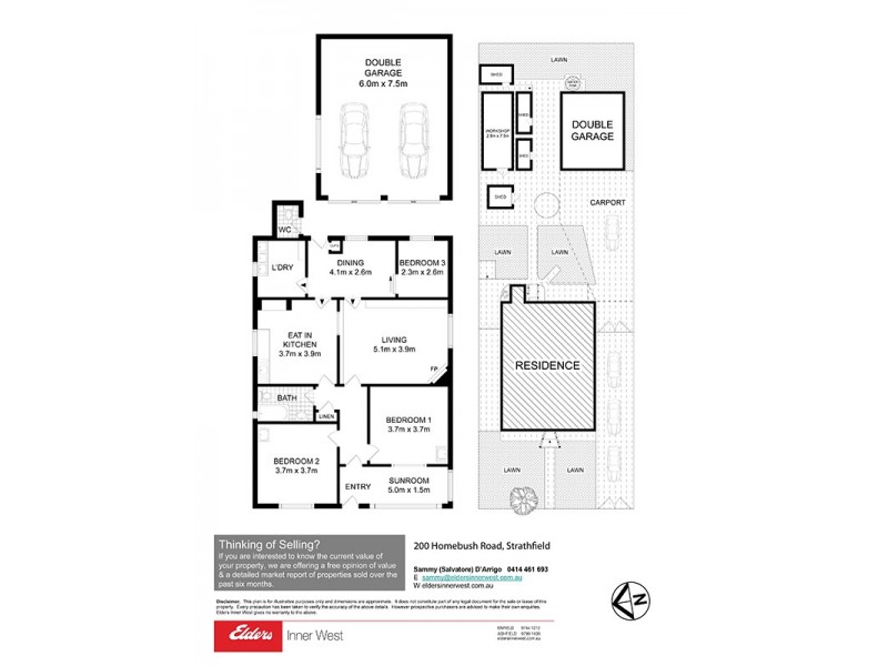 200 Homebush Road, Strathfield NSW 2135 Floorplan