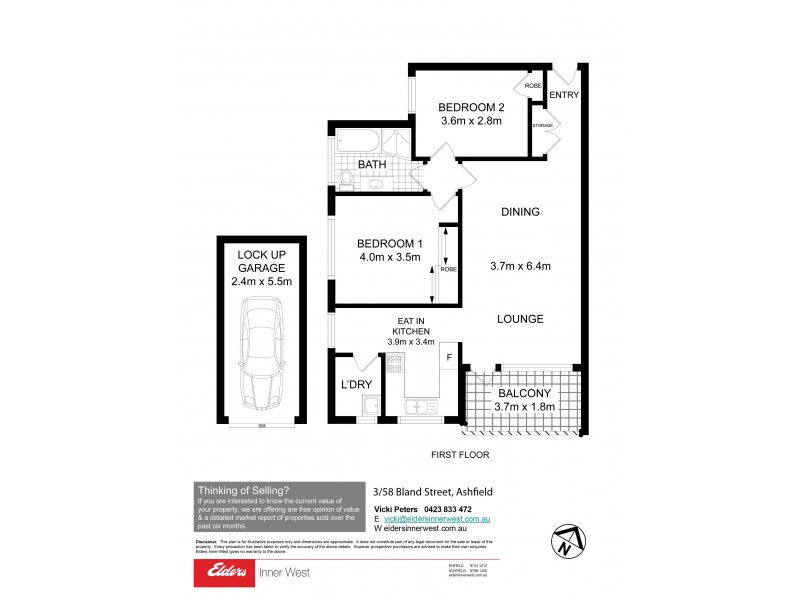 3/58 Bland Street, Ashfield NSW 2131