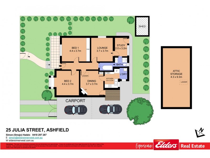 25 Julia Street, Ashfield NSW 2131 Floorplan