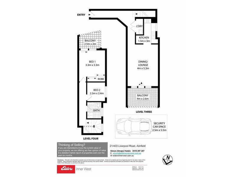 21/403 Liverpool Road, Ashfield NSW 2131