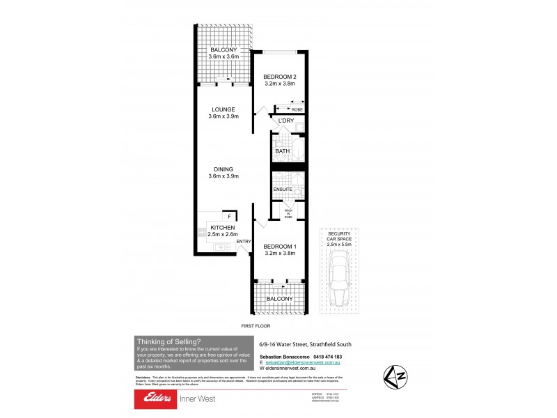 6/8-16 Water Street, Strathfield South NSW 2136