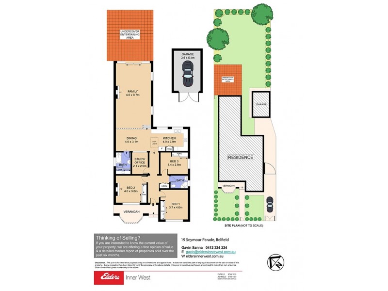 19 Seymour Parade, Belfield NSW 2191 Floorplan
