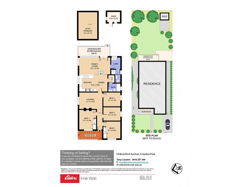 10 Beresford Avenue, Croydon Park NSW 2133 Floorplan