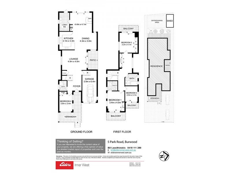 5 Park Road, Burwood NSW 2134 Floorplan