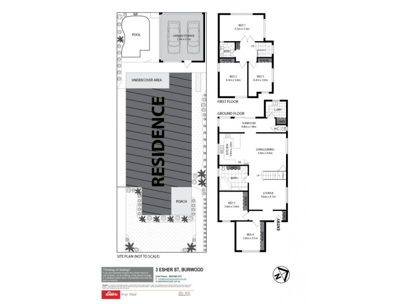 3 Esher Street, Burwood NSW 2134 Floorplan