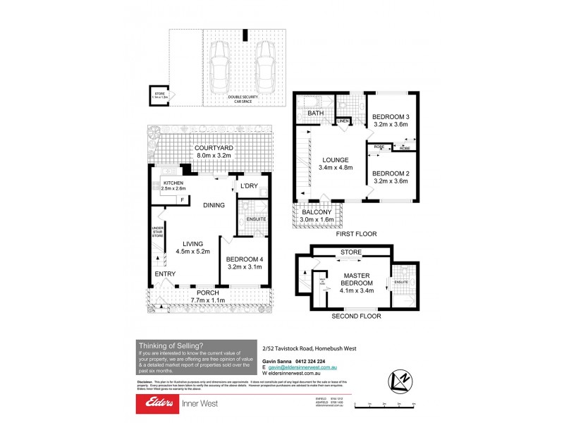 2/52 Tavistock Road, Homebush West NSW 2140 Floorplan