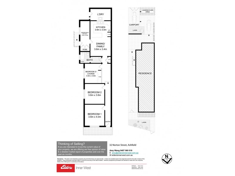 32 Norton Street, Ashfield NSW 2131 Floorplan