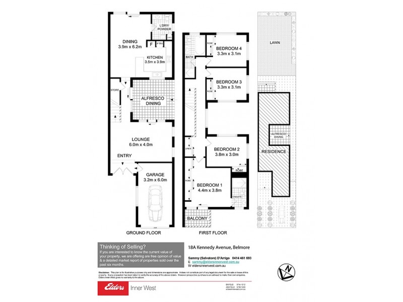 18A Kennedy Avenue, Belmore NSW 2192 Floorplan