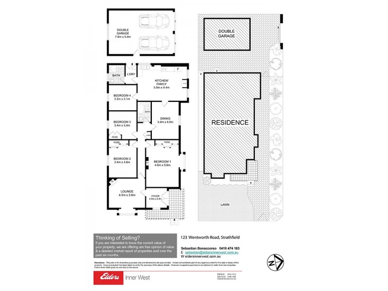 123 Wentworth Road, Strathfield NSW 2135 Floorplan