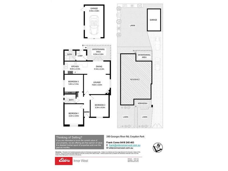 390 Georges River Road, Croydon Park NSW 2133 Floorplan